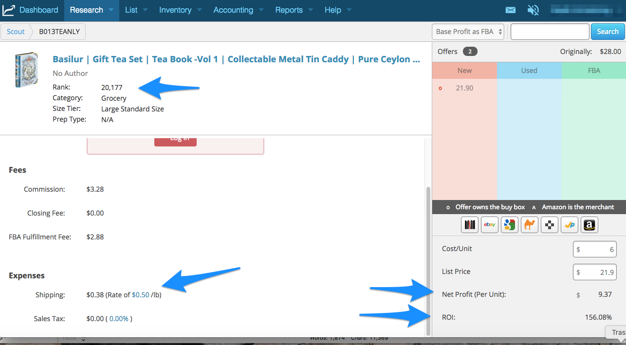 Using Inventory Lab for Online Arbitrage - SellerSpaceship.com