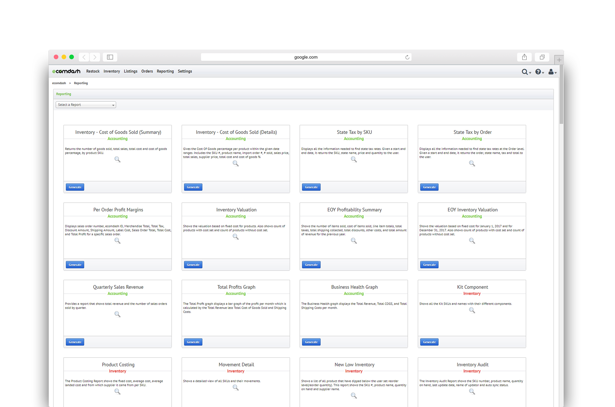 Ecomdash Review Reporting - Seller Spaceship Ecomdash Review: Best Amazon Inventory Management Software - Seller Spaceship