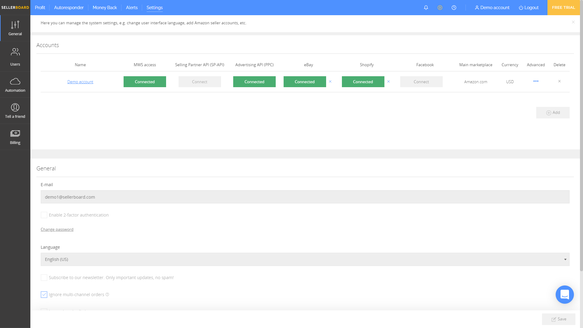 Sellerboard Users Management - Seller Spaceship Sellerboard: Best Accounting Software for Amazon Sellers- Seller Spaceship