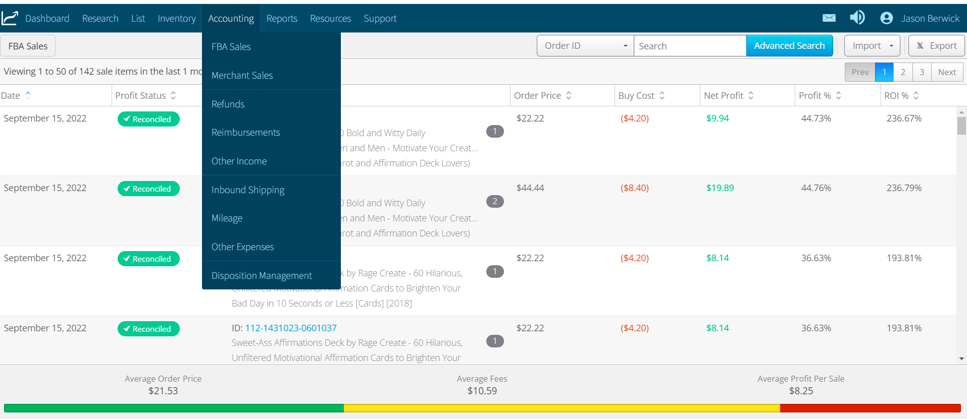 Inventory Lab Accounting System Features - Seller Spaceship