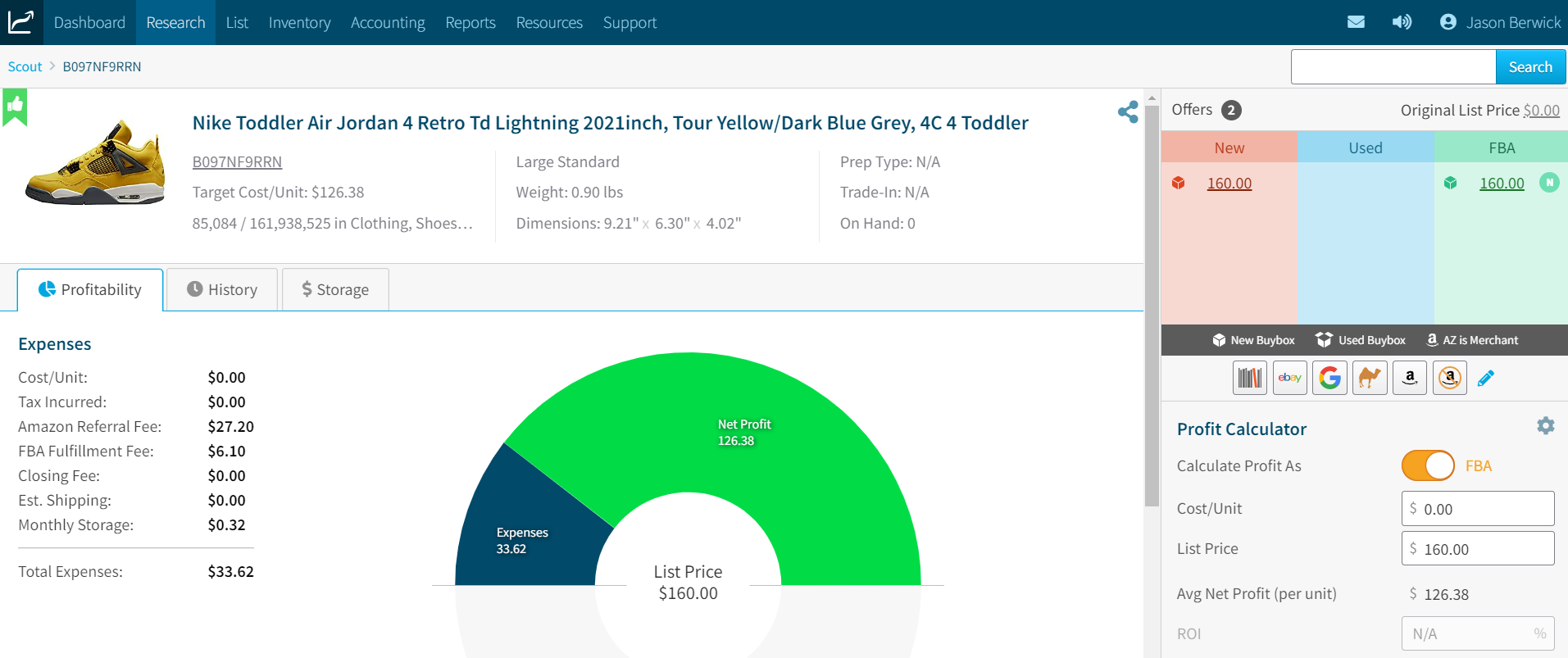 InventoryLab Stratify Scout - Seller Spaceship